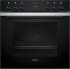 Siemens EQ522IA01, Einbauherd-Set, Bestehend aus HE517GBS4 Herd, 60 x 60 cm, 3D Heißluft, Selbstreinigung, Clip Auszug & EI645CFB6E Induktionskochfeld, Bräterzone, powerBoost, Edelstahl Rahmen