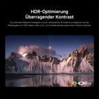 XIAOMI A Pro, 55" (140 cm), 4K UHD QLED, Smart TV, Google TV, Triple Tuner DVB-C/S/S2/T/T2, HDR10+, Game Boost 120Hz, MEMC, Sprachsteuerung mit, 2+8GB, Kompatibel mit Apple Airplay & Google Cast