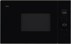 AEG Einbau-Mikrowelle Serie 6000 mit Steam Set - 60 cm - 17 L Garraum - Touch-Bedienung - Display mit Uhr - Auftau-Funktion - Drehteller Ø 272 mm - Schwarz - TB6SM171DB