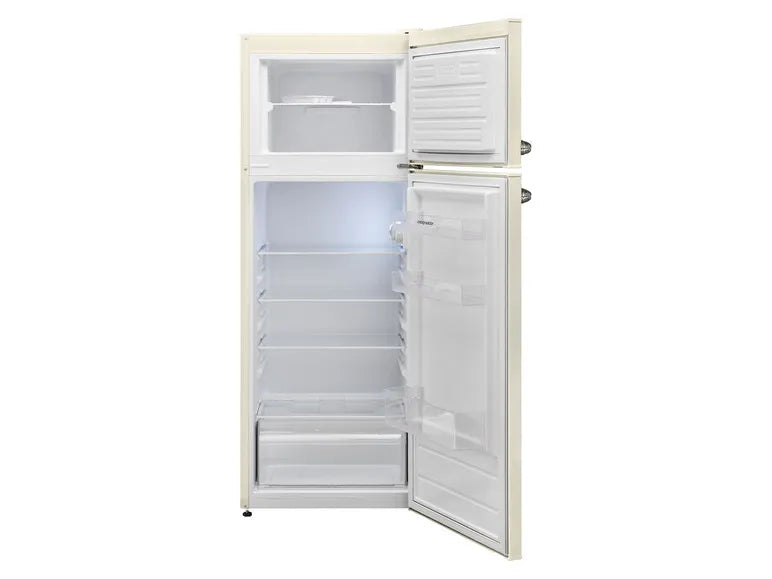 Kühl-Gefrierkombi KS144VC-10, cream, 213 Liter