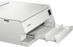 Canon PIXMA TS6350a Drucker Farbtintenstrahl Multifunktionsgerät DIN A4 (Fotodrucker, Scanner, Kopierer, OLED, 4.800x1.200 dpi, USB, WLAN, 5 separate Tinten, Duplexdruck, 2 Papierzuführungen), schwarz