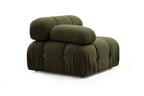 Bubble Green L1 Ecksofa - Grün