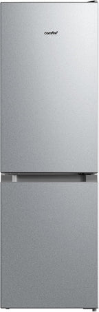 Comfee' RCB169DK3 Kühlschrank mit Gefrierfach 150cm Höhe/Kühl-/Gefrierkombination/Low Frost/174L/leise Kühlgefrierkombi 38dB/Einstellbare Kühlschranktemperatur/LED-Licht/156 kWh/Jahr/Schwarz