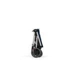 CYBEX Gold Kinderwagen e-GAZELLE S, Ab Geburt bis ca. 4 Jahre, Max. 22 kg (Single-Modus) / 2x 22 kg (Duo-Modus), All-in-1-System mit E-Antrieb und 20+ Konfigurationen, Moon Black