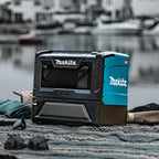 Makita MW001GZ Akku-Mikrowelle 40V max. 350/500 W, 8 l (ohne Akku, ohne Ladegerät)