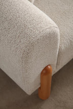 Lyke 3 Sitzer Bettsofa - Sahne