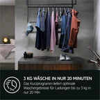 AEG LTR7A71370 Waschmaschine Toplader / Serie 7000 mit ProSteam / ProSteam - Auffrischfunktion / 7,0 kg / Leise / Mengenautomatik / Nachlegefunktion / Wasserstopp / 1300 U/min