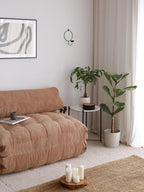 Fold Kadife 2 Bettsofa - Kamel