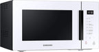 Samsung Tisch-Mikrowelle Glas Design MG23T5018CP/ET, knuspriges Kochen, AirFry, Mikrowelle + Grill 800 W + 1100 W, 23 l, 49 x 27,5 x 38 cm, Puder
