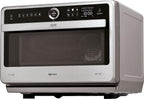 Bauknecht Jet Chef MW 179 IN Edelstahl 5in1-Multifunktionsmikrowelle/ 1000 W/ 33 L Garraum/Heißluft 1500 Watt/ Quartz Grill 1200 W/DualCrisp/ Dampfgaren/Schmelz- und Schnellauftau-Funktion