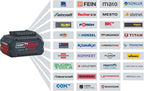 Bosch Professional 18V System Akku-Rasentrimmer GRT 18V-33 (bürstenloser Motor, Schnittkreisdurchmesser von 33 cm, inkl. 1x Schultergurt, 1x Fadenspuleneinheit)