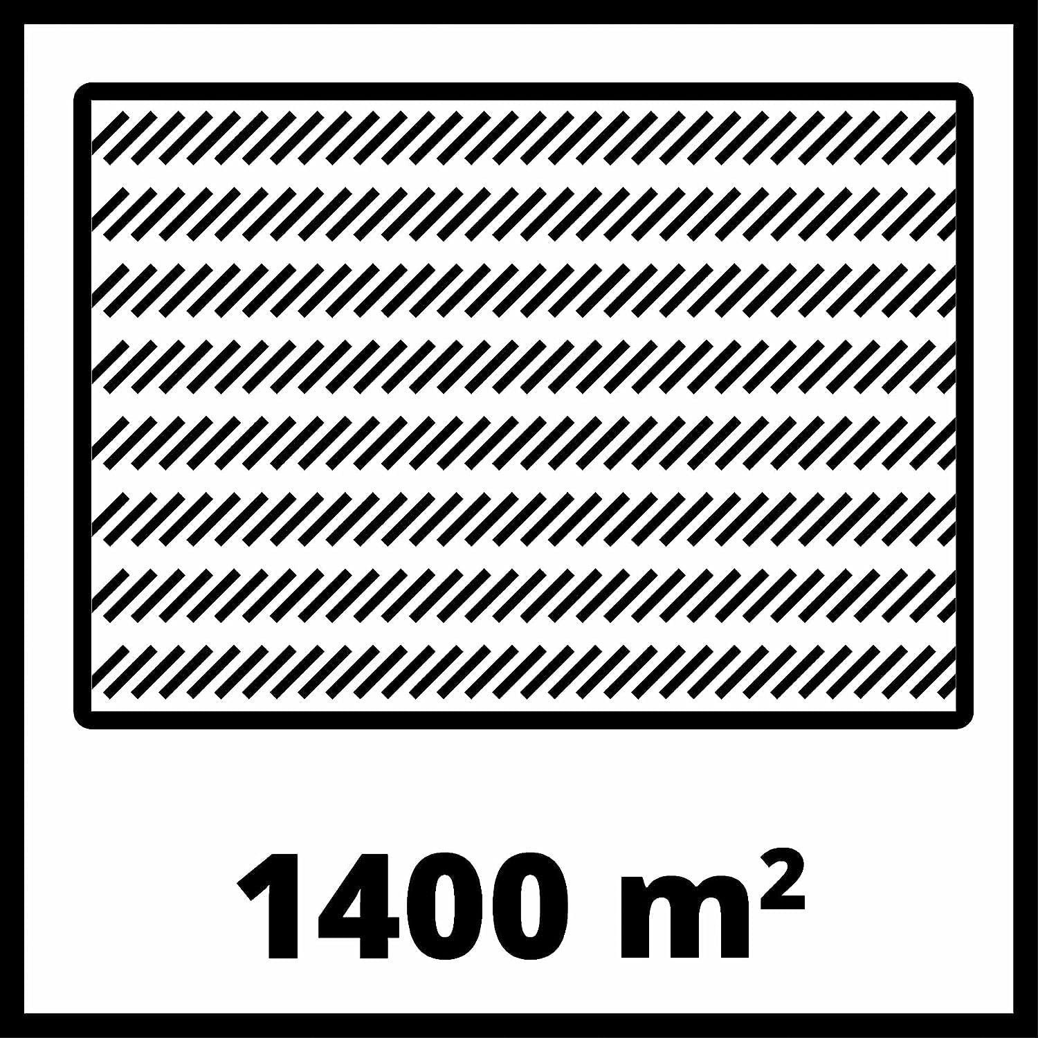 Einhell Benzin-Rasenmäher GC-PM 46/5 S (2 kW, bis 1.400 m², 1 Zylinder, 4-Takt-Motor, abschaltbarer Hinterradantrieb, 9-stufige zentrale Schnitthöhenverstellung 25-80 mm)