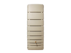 4rain Regentonne »SLIM«, 650 Liter Volumen, inklusive Auslaufhahn und Windsicherung