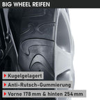 BRAST Benzin Rasenmäher mit Antrieb | 5,2kW(7PS) | Elektrostart | 48cm Schnittbreite | viele Modelle | TÜV | 4 Takt OHV Motor | 30-80mm Schnitthöhe | 60L Fangkorb | Stahlgehäuse | 19224 ESTART Speed