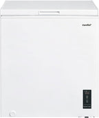 Comfee RCC100WH2(E) Gefriertruhe/169 kWh/Jahr/85cm hoch/99L/38dB/Geringe Lautstärke/Hoch effizientesD-förmigesRohr/Geeignet für verschiedene Einsatzszenarien/Einstellbarer Temperaturregler/Weiß