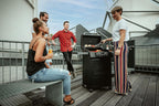 Enders Elektrogrill eCRAVE 2, mit Gussrost, Grillwagen mit viel Stauraum, SIMPLE CLEAN™ Reinigungssystem, 2 leistungsstarke Heizelemente, formstabile Garhaube mit integriertem Thermometer #97116
