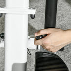 SPORTNOW Stepper mit Handgriff 12 Widerstandsstufen Monitor-Anzeige