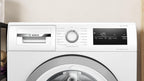 BOSCH WAN28127 Waschmaschine Serie 4, Frontlader mit 8kg Fassungsvermögen, 1400 UpM, Iron Assist, Active Water Plus, EcoSilence Drive, Speed Perfect, Weiß, 60cm