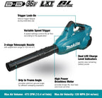 Makita DUB362Z Akku-Gebläse 2x18 V (ohne Akku, ohne Ladegerät)