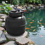 SunSun CPF-15000 Druckteichfilter 10.000 l/h / 18 W UVC Einheit, Teichdruckfilter für Teiche bis 30.000 Liter, Teichklärer, Filteranlage
