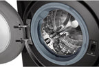 LG F4WV7080, Klasse A, Frontlader-Waschmaschine 8 kg, 1400 U/Min, AI Direct Drive, Wi-Fi, Tiefenreinigung mit Dampf, Große Kapazität, TRIPLE A, Außentür aus Sicherheitsglas, 62 x 60 x 85 cm ꟷ Weiß