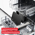 Tefal OptiGrill 4in1 Kontaktgrill mit Backschale, Aufklappbar, Tischgrill, 9 Programme, Garstufenanzeige, Elektrogrill, Backofen, GC776D10