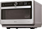 Bauknecht Jet Chef MW 179 IN Edelstahl 5in1-Multifunktionsmikrowelle/ 1000 W/ 33 L Garraum/Heißluft 1500 Watt/ Quartz Grill 1200 W/DualCrisp/ Dampfgaren/Schmelz- und Schnellauftau-Funktion