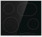 Gorenje 738971 Einbaubackofen-Set OptiBake Black Steam Pyro Set / 77L / Heißluft/Pyrolyse/ExtraSteam/GentleClose/AirFry/Pizzamode 300°C/PerfectGrill/Induktions-Kochfeld mit BridgeZone/schwarz