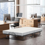 Sonnewelt Klappbett 90x200cm mit 13cm Dicke und Rollen
