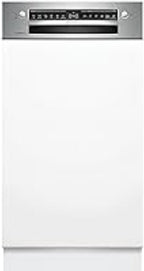 Bosch SPV2IKX10E Serie 2 Smarter Geschirrspüler vollintegriert, 45 cm breit, Besteckkorb, Extra Trocknen auf Knopfdruck, InfoLight roter Lichtpunkt am Boden, AquaStop Schutz gegen Wasserschäden, Weiß
