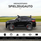 HOMCOM Kinder-Elektroauto Mercedes-Benz AMG mit Fernbedienung & Musik
