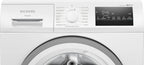 Siemens WM14N223 Waschmaschine iQ300, Frontlader mit 7kg Fassungsvermgen, 1400 UpM, speedPack L, LED-Display,Outdoor-Programm, Wei, 60cm
