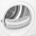 Beko DHC742GXS b300 Wrmepumpentrockner, Frontlader, 7 kg Beladungskapazitt, nur 50,8 cm tief, 15 Programme, Sonsortrocknung, Knitterschutz, Allergikergeeignet, Sulenfhig, Schontrommel, Wei