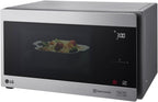LG MS2595CIS Mikrowelle mit Smart Inverter Technologie, 25 Liter Kapazität, 1000 W, Automatikprogramme, einstellbare Leistungsstufen und EasyClean-Funktion, Silber