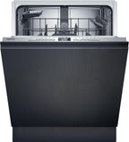 Siemens SN43ES14VE, iQ300 Smarter Geschirrspüler, Unterbau-Spülmaschine mit Besteckschublade, 60 cm, automatische Türöffnung dank autoOpen dry, besonders leise mit iQdrive-Motor, aquaStop, Edelstahl