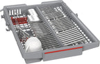 Bosch SPV2IKX10E Serie 2 Smarter Geschirrspüler vollintegriert, 45 cm breit, Besteckkorb, Extra Trocknen auf Knopfdruck, InfoLight roter Lichtpunkt am Boden, AquaStop Schutz gegen Wasserschäden, Weiß
