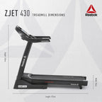 Reebok ZJET 430 Bluetooth Laufband