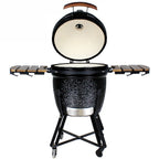 Kobe Kamado Holzkohlegrill Professional XL Black Edition, 23,5 , 113x81x113 cm