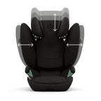 CYBEX Gold Kinder-Autositz Solution G i-Fix, Für Autos mit und ohne ISOFIX, Ab ca. 3 bis 12 Jahre (100 - 150 cm), Ab ca. 15 bis 50 kg, Lava Grey