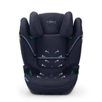CYBEX Gold Kindersitz Solution S2 i-Fix, Für Autos mit und ohne ISOFIX, 100 - 150 cm, Ab ca. 3 bis 12 Jahre (15 - 50 kg), Lava Grey