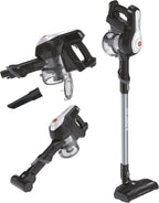 Hoover Akku-Staubsauger Tierhaare H-FREE 100 PETS ohne Beutel + Tierdüse I bis 40 Min. Laufzeit I Staubsauger kabellos mit LED, XL Staubbehlter & Parkfunktion I Akkusauger mit Fugendüse & Staubbürste
