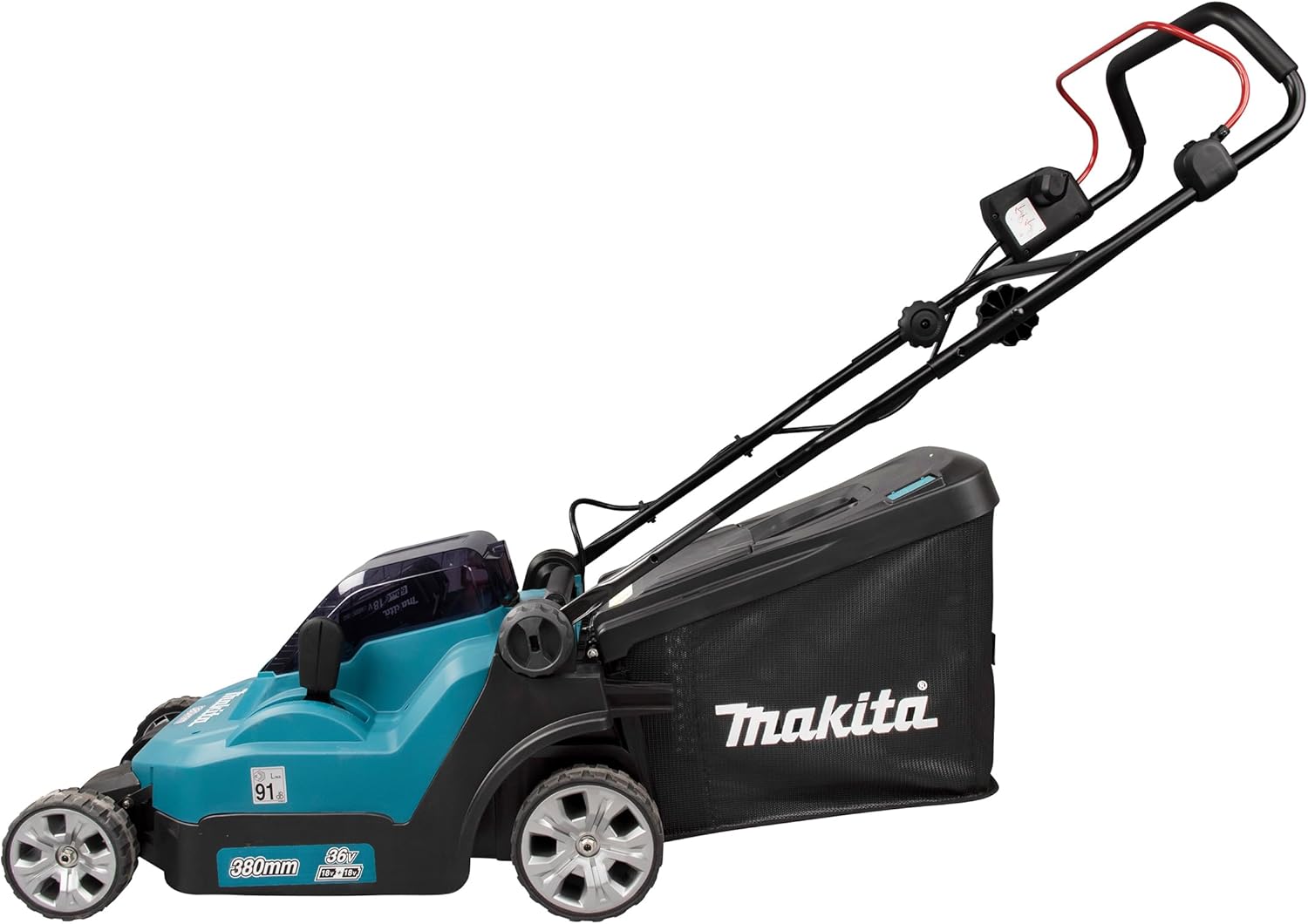 Makita DLM382Z Akku-Rasenmäher 2x18 V (ohne Akku, ohne Ladegerät)