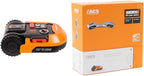 WORX Landroid M WR141E Mhroboter/Akkurasenmher für kleine Grten bis 500 qm/Selbstfahrender Rasenmher für einen sauberen Rasenschnitt, Bunt