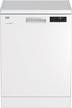 Beko BDFN26420W b300 freistehender Geschirrspüler, unterbaufhig, Platz für 14 Magedecke, Pro Inverter Motor, TrayWash, HygieneIntense, 6 Programme, WaterSafe+, Wei