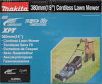 Makita DLM382Z Akku-Rasenmäher 2x18 V (ohne Akku, ohne Ladegerät)