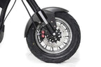 Mangosteen M1P Elektro-Chopper in Mattschwarz – 2000W Bürstenloser Motor, 60 km/h Hchstgeschwindigkeit