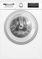 BOSCH WAN28127 Waschmaschine Serie 4, Frontlader mit 8kg Fassungsvermögen, 1400 UpM, Iron Assist, Active Water Plus, EcoSilence Drive, Speed Perfect, Weiß, 60cm