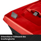 Einhell Akku-Rasenmäher RASARRO 36/42 Kit Power X-Change (36V, 42 cm Schnittbreite, bis 725 m², Brushless, 50L Fangkorb, Mulchfunktion, inkl. 2x 5,2Ah + 1x Twincharger)