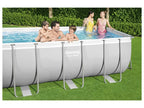 Power Steel™ Frame Pool-Set mit Filterpumpe, ca. L 412 x B 201 x L 122 cm