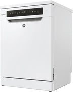 Hoover HF 4C6F0PW Geschirrspüler; 14 Maßgedecke; Freistehend, 60 cm breit; Energieeffizienzklasse C; Smarte Bedienung mit WiFi + Bluetooth-Technologie